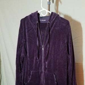 Lane Bryant Velure Purple Track Suit w/ Pants